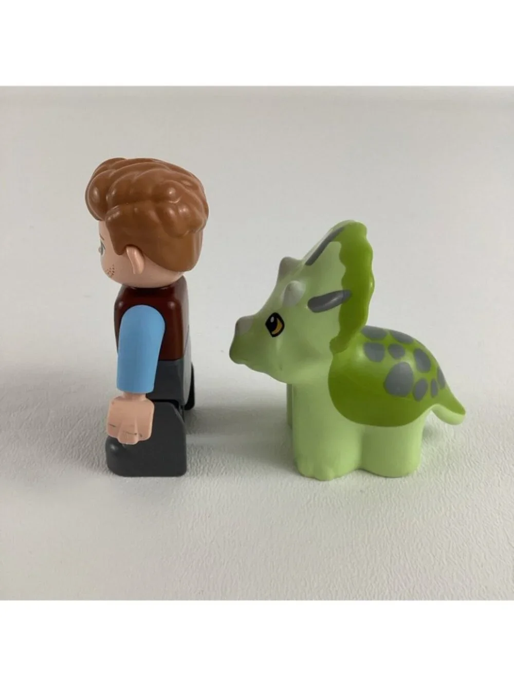 Lego Duplo Jurassic World Owen Action Figure Baby Dino Toddler First Building